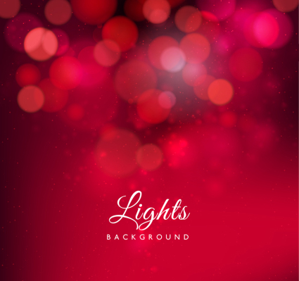 Red halo background design vector material