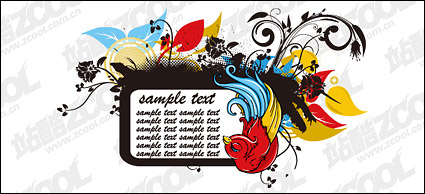 Birds and pattern combinations Bulletin Board