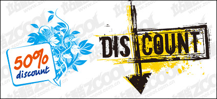 commodity price design elements vector material