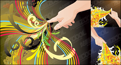 Highlights of the vector finger out material