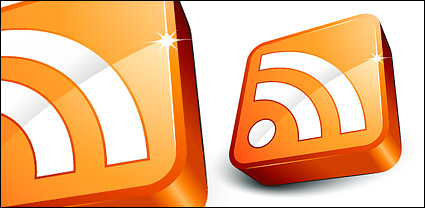 Rss icon Subscribe exquisite three-dimensional vector material