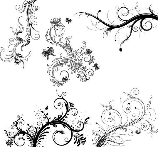 Fashion pattern vector 