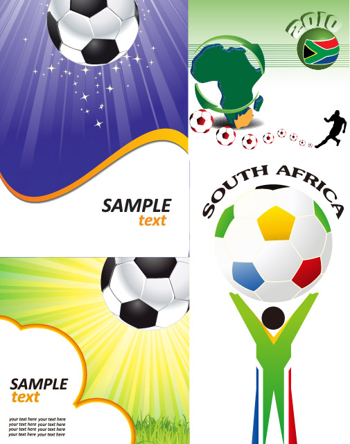 Football Theme Vector