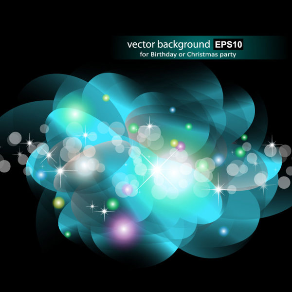 Gorgeous bright stars effects 07 -- vector