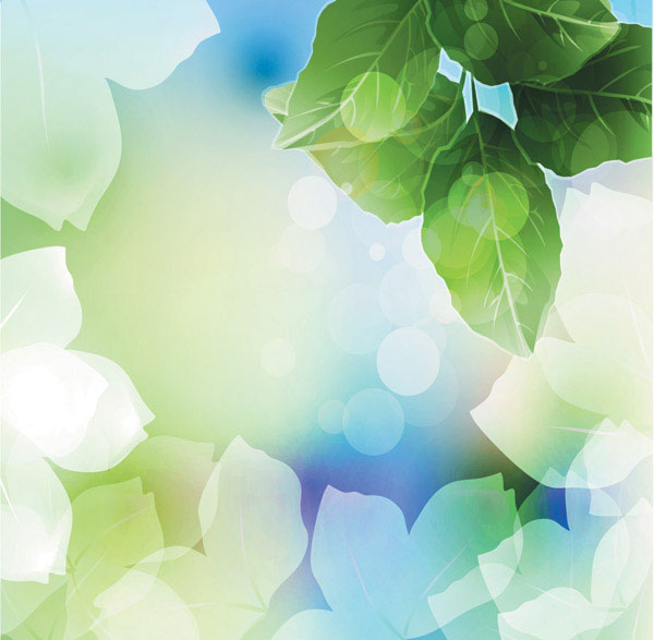 Dream plant vector background material -6