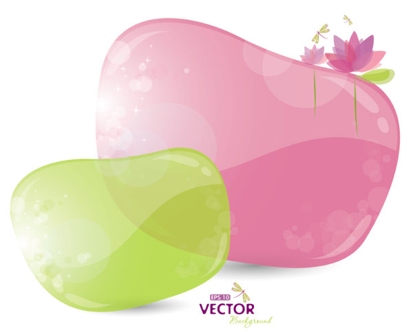 Fine bubbles 02-- vector material