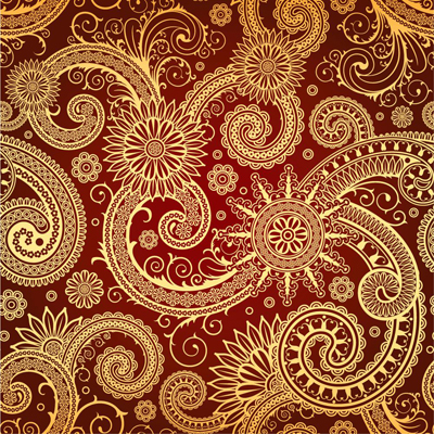 Exquisite classical pattern vector material -3