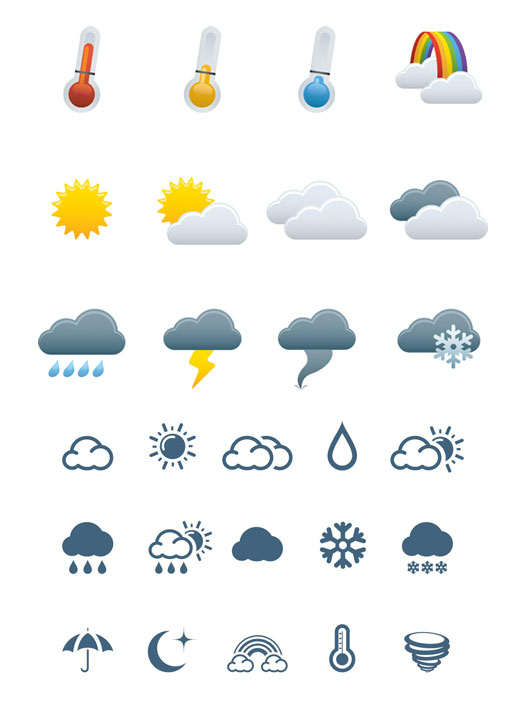 Weather icon - vector
