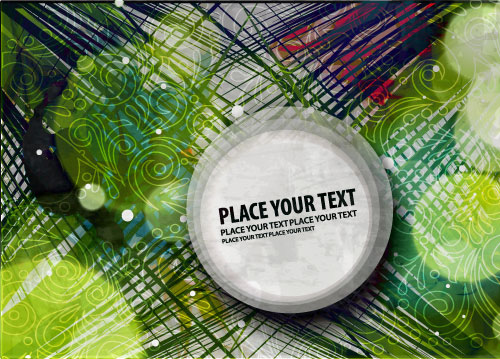 Elements of the trend 03 - vector material