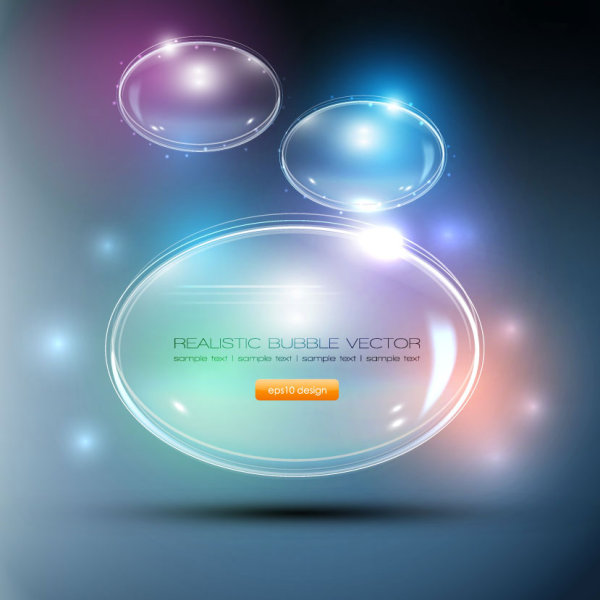 Gorgeous bubble 05 - vector material