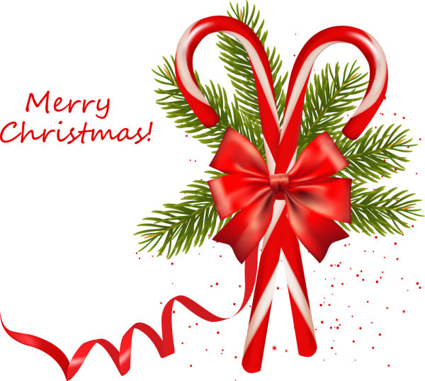 Christmas beautifully elements 01 - vector material