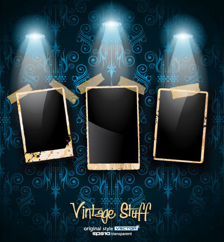 Photo Frame Show box 02 - vector material