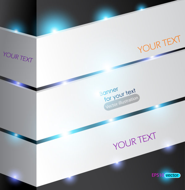 Brilliant light show 03 - vector material