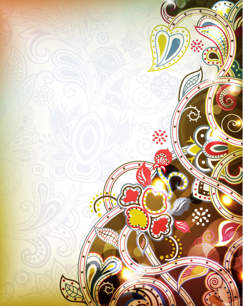 Retro pattern 02 - vector material