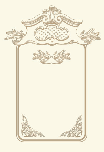 European border card 01 - vector material