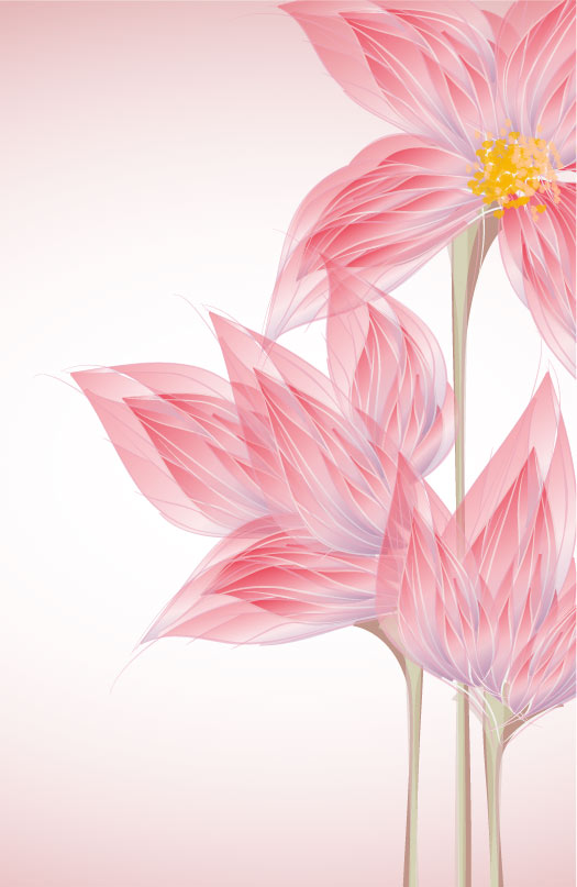 Exquisite flowers 02 - Vector 