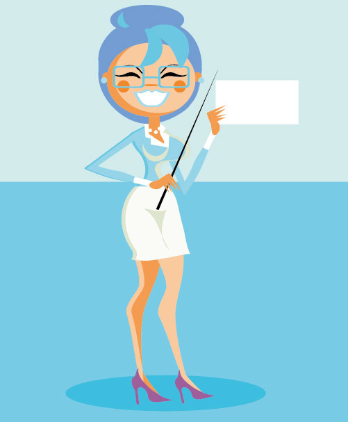 Cartoon characters - vector material