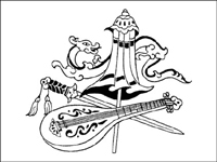 Vector of sixteen Chinese Classical