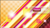Dynamic flow line background 02 - vector material