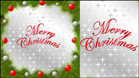 Christmas elements border 03 - vector