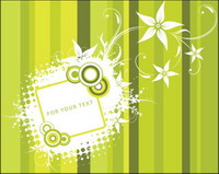 Notice pattern Butterfly Vector