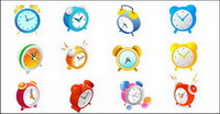Alarm clock Vector material