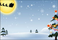 Vector Christmas Snow