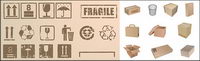 Packaging and packaging commonly used symbol