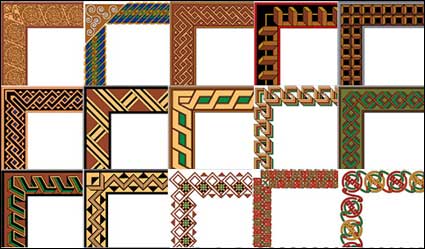 Simple practical border vector Series -3 (50P)