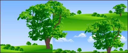 Grass tree vector material