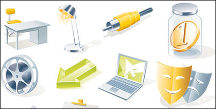 Office icon, vector material