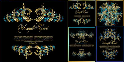 European retro pattern - Vector