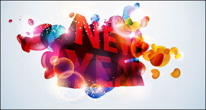 new&nbsp;year&nbsp;Three-dimensional word vector