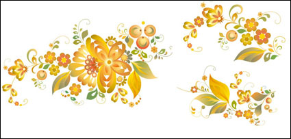 Beautiful flower pattern - vector material