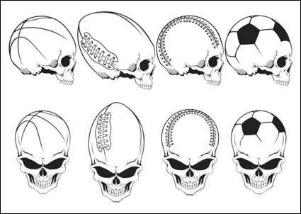 Movement elements skull