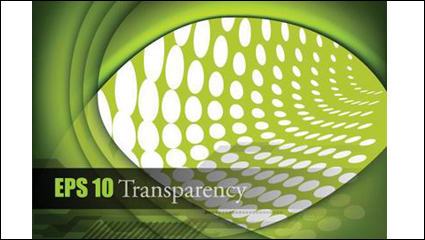 Green glare background vector -1