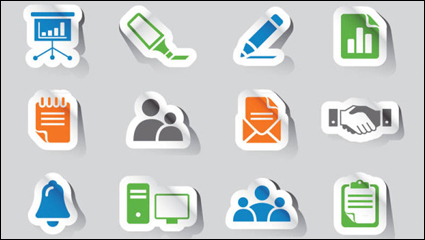 Simple and practical icon 02-- vector material