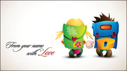 Lovely children vector