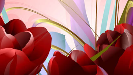 Vector Rose 05 - vector