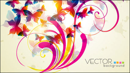 Trend patterns 02 - vector material
