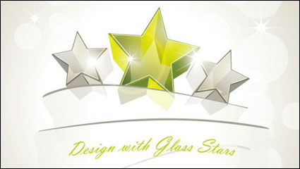Dynamic star background - Vector