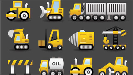 Cute transport vector material -2