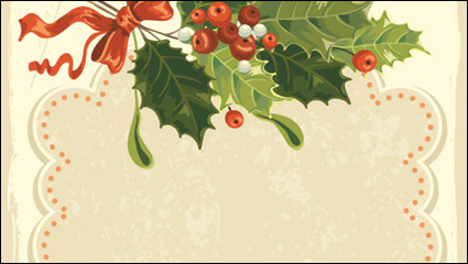 Beautiful Christmas background 03 - vector
