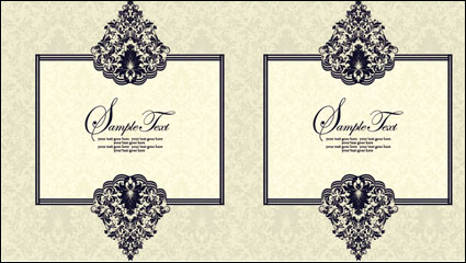 Retro border 02 - vector