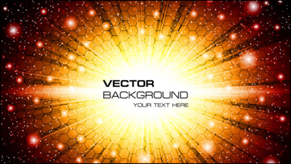 Starry background 01 - vector material