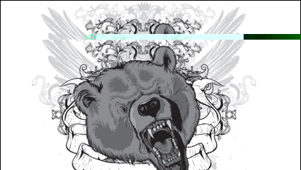 Fashion T-shirt pattern 03 - vector material