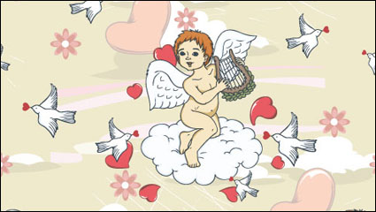 Angel illustrator 04 - vector material