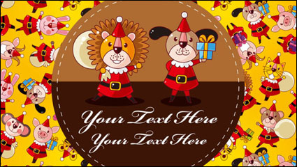 Cartoon animals - vector material