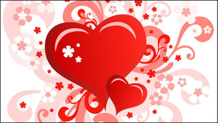 Heart-shaped Valentine