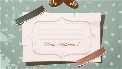 Cartoon invitations 01 - vector material